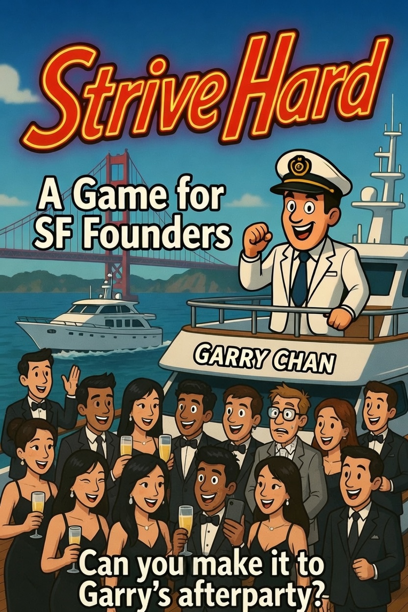 Strive Hard — game poster