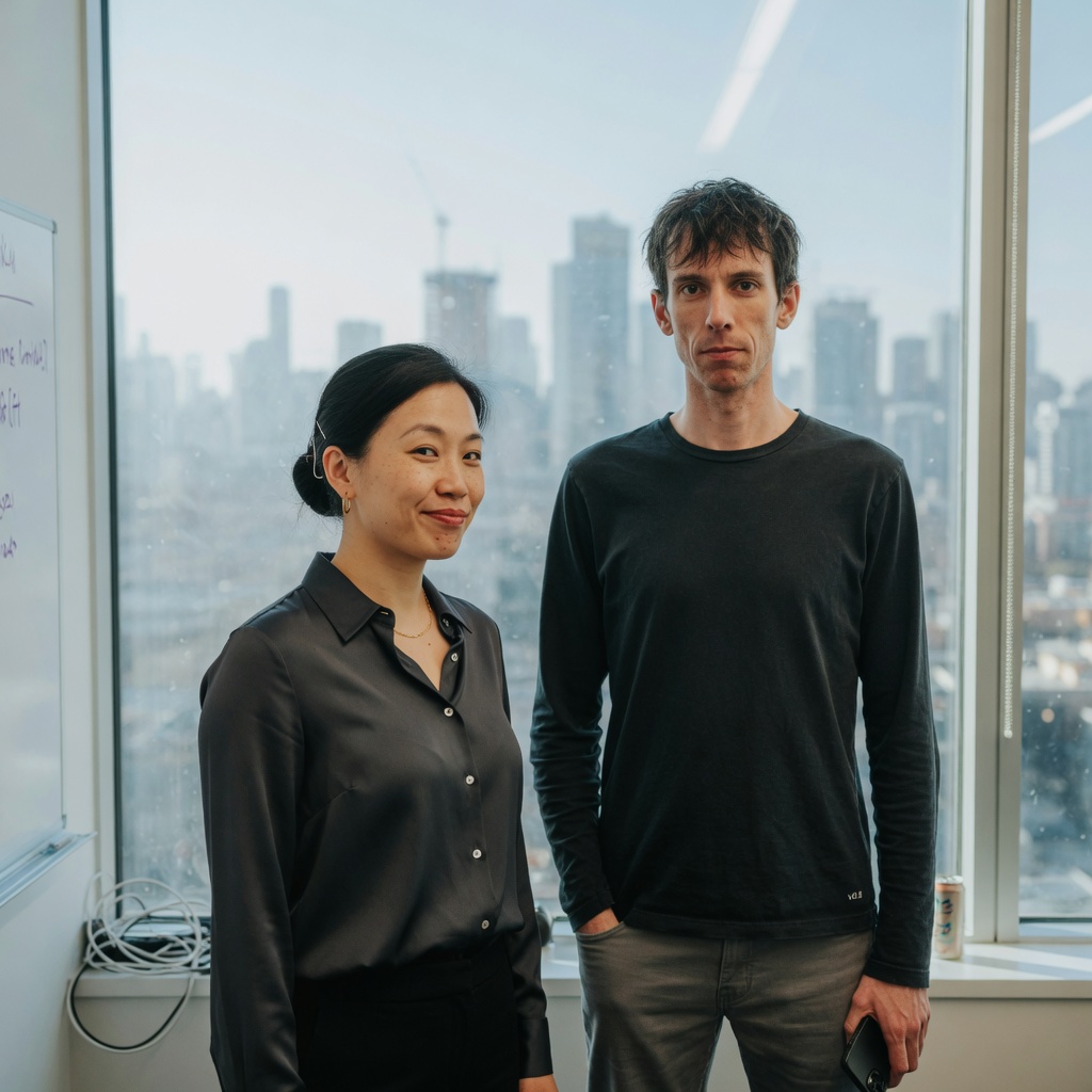 Lin Wei & Chris Novak, founder of Aperture