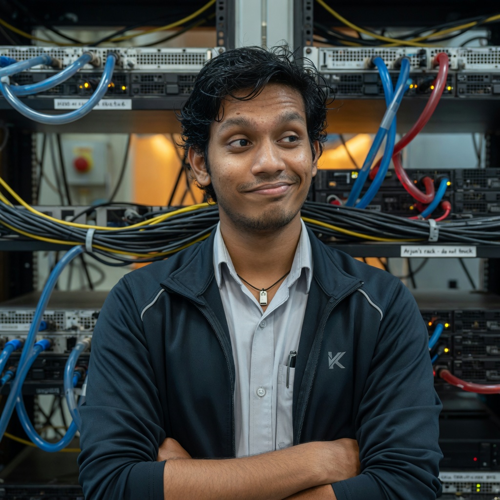 Arjun Kulkarni, founder of Rackmend