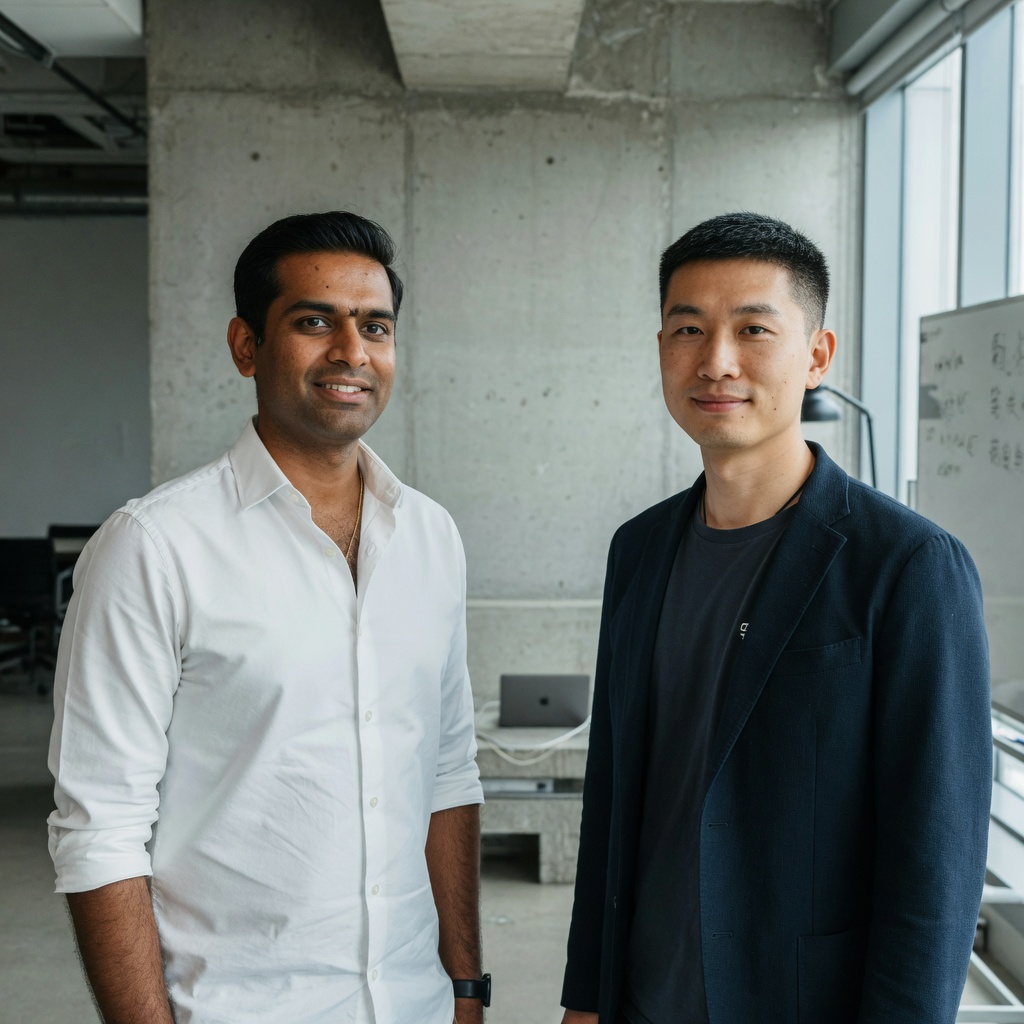 Rohan Desai & Bo Lin, founder of Fluxmesh