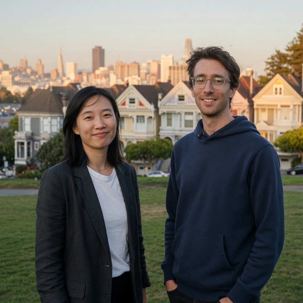 Qing Zhang & Ethan Brooks, founder of Harborly