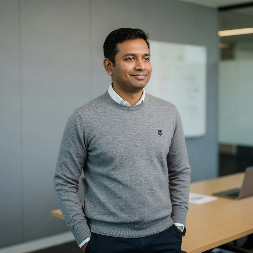 Karthik Menon, founder of Clearbind