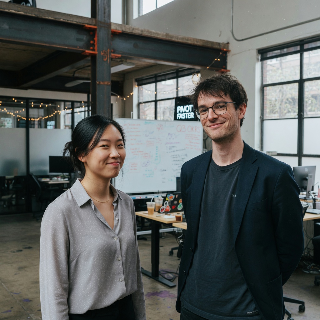 Xinyi Wu & Lucas Hart, founder of Roster