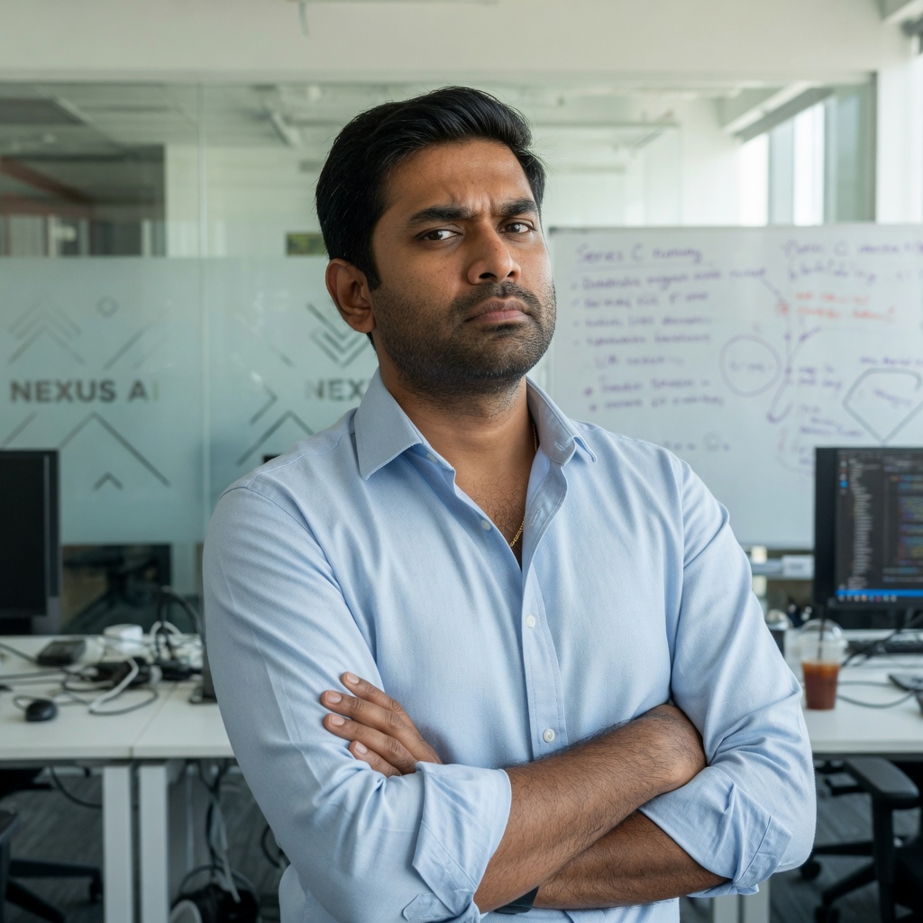 Vikram Nair, founder of Vaultmesh
